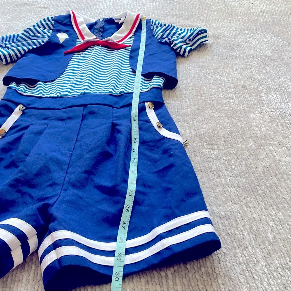 Stranger Things Girls XL Scoops Ahoy‎ Costume | Robin Outfit Kids 14/16 Cosplay